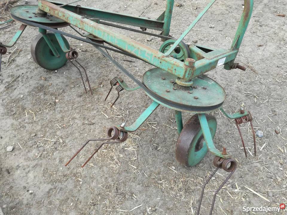 Przetrząsacz karuzelowy do siana pająk wielkopolskie Śrem