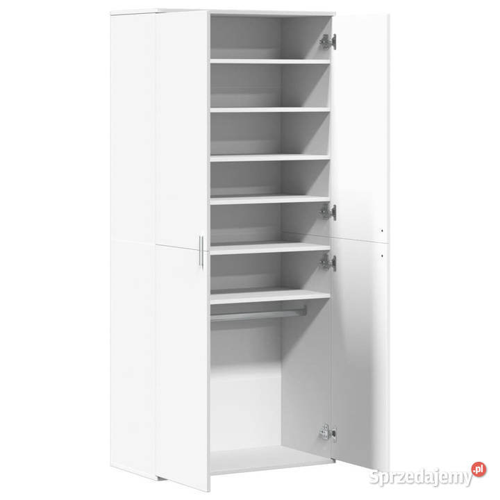 Szafka na buty biała 80x39x178 materiał mazowieckie Warszawa