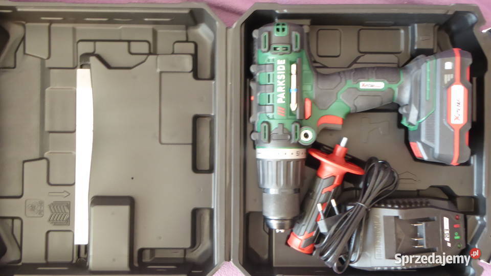 Nieużywana wiertarka udarowa 20V PARKSIDE Olsztyn sprzedam