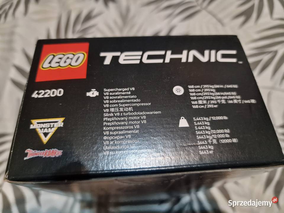NOWY zestaw LEGO Technic 42200 Monster Jam dolnośląskie Wrocław