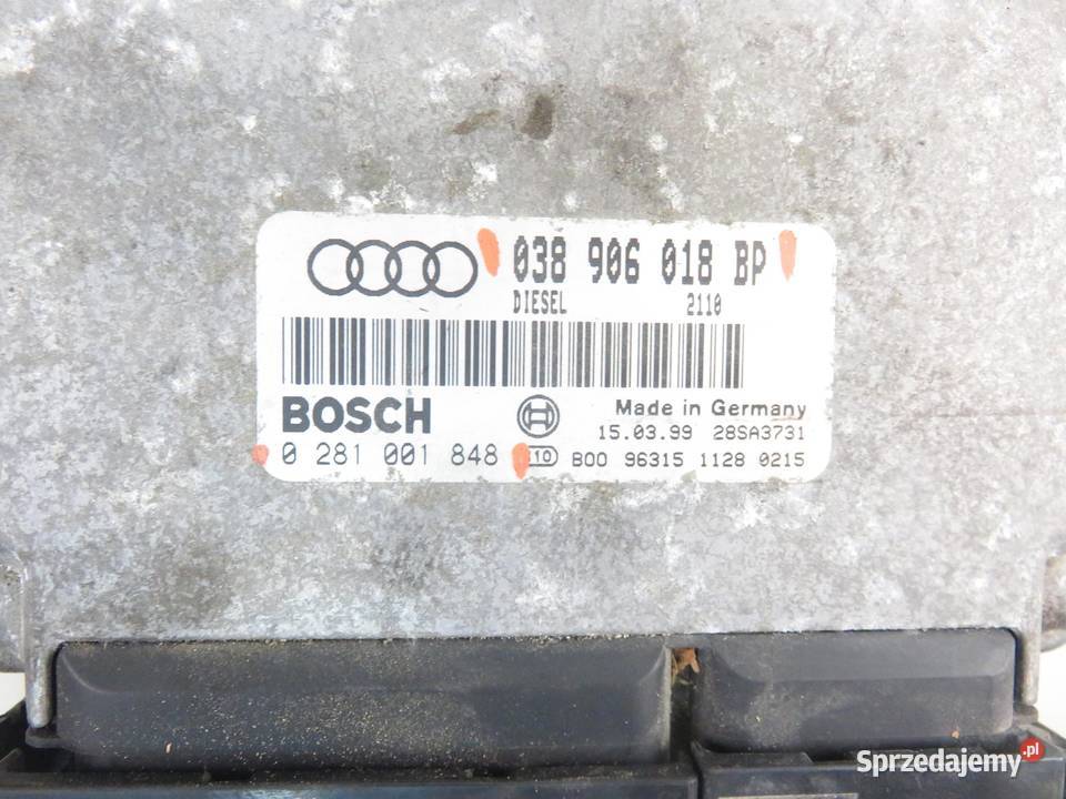 STEROWNIK AUDI A3 8L 19 TDI 038906018BP Komputery małopolskie sprzedam
