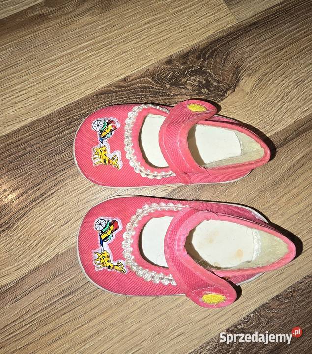 Różowe buciki dziewczynki 16 Sosnowiec