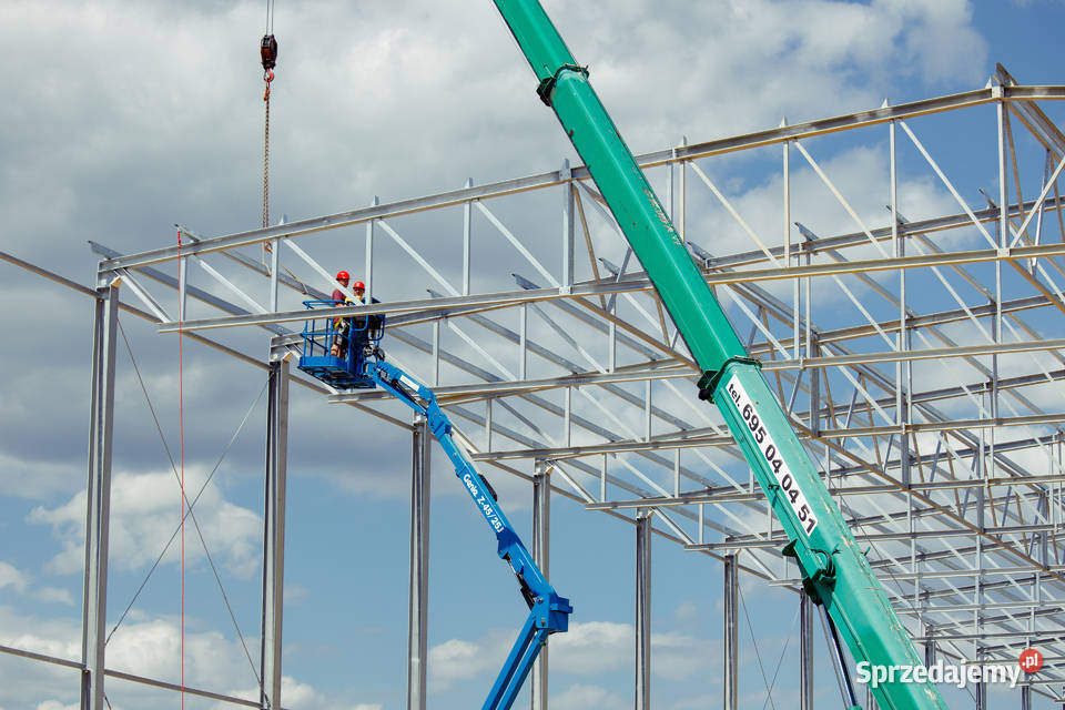 KONSTRUKCJA HALI PRODUKCYJNEJ USŁUGOWEJ Pozostałe Czarny Las