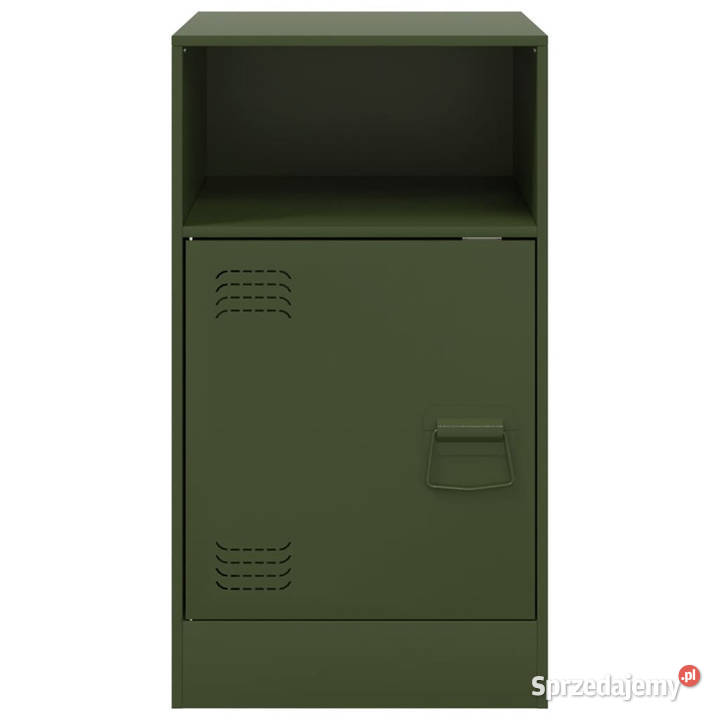 Szafka nocna oliwkowa zieleń 345x39x62 stal Warszawa