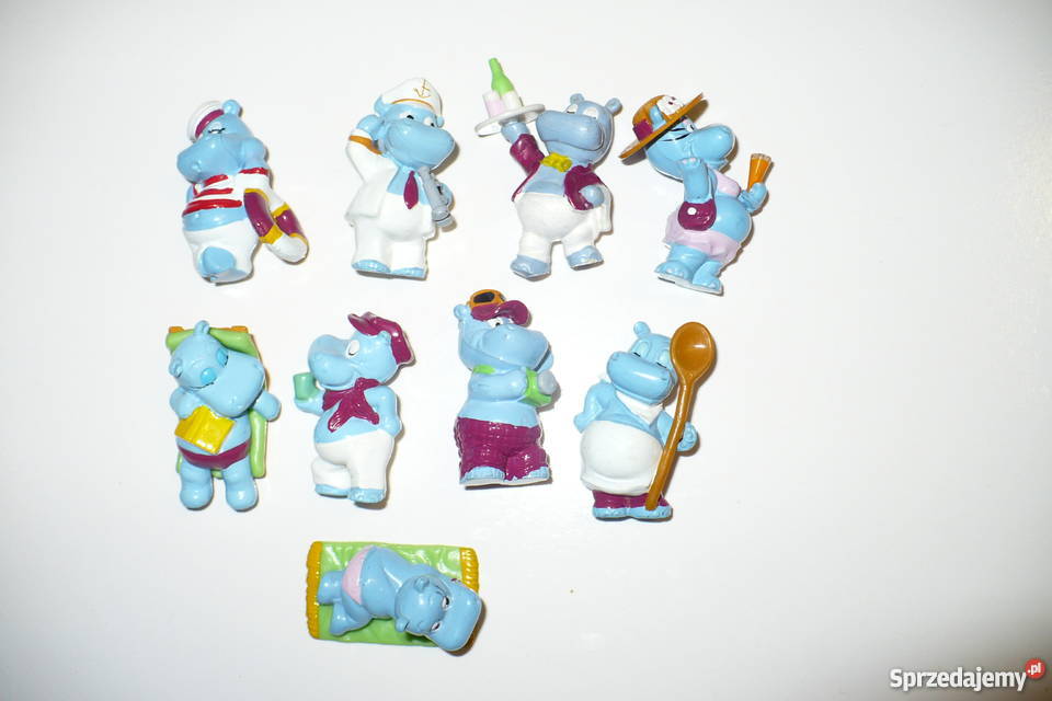 Kinder Niespodzianki seria happy Hippos Holiday łódzkie Łódź