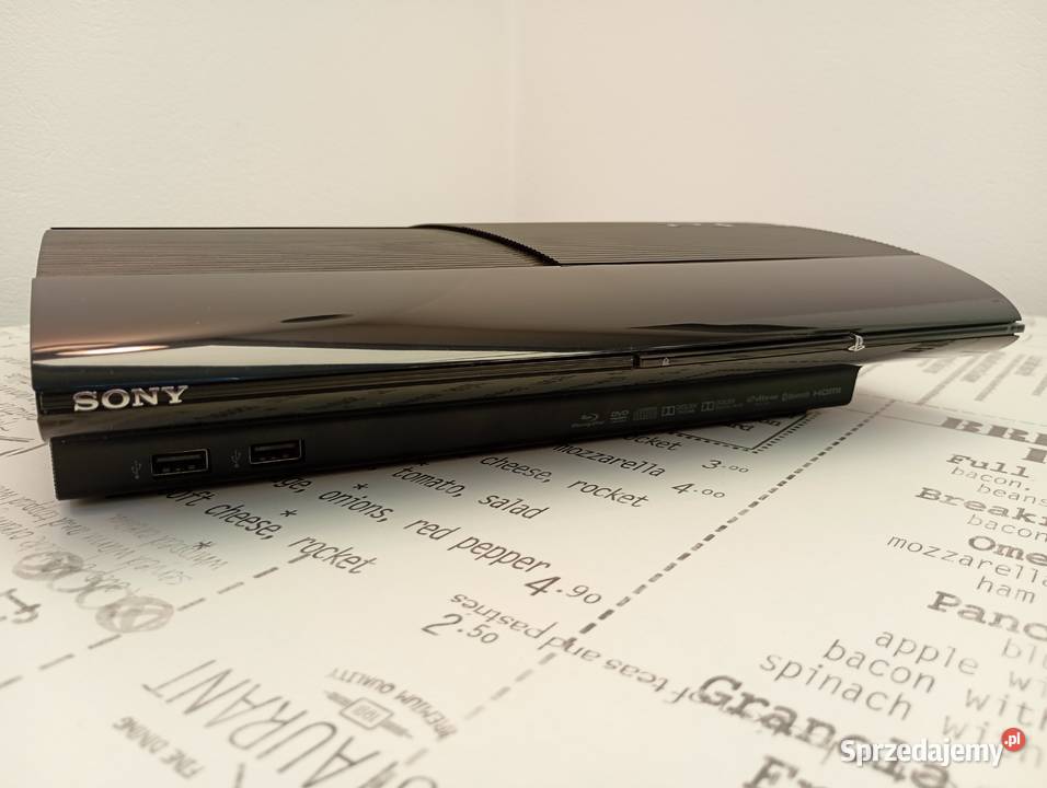 PlayStation 3 Super Slim gry konto 3 z grami Wrocław
