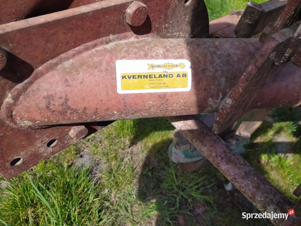 Kverneland 3 skiby resor Kverneland Maszyny rolnicze Wiślica