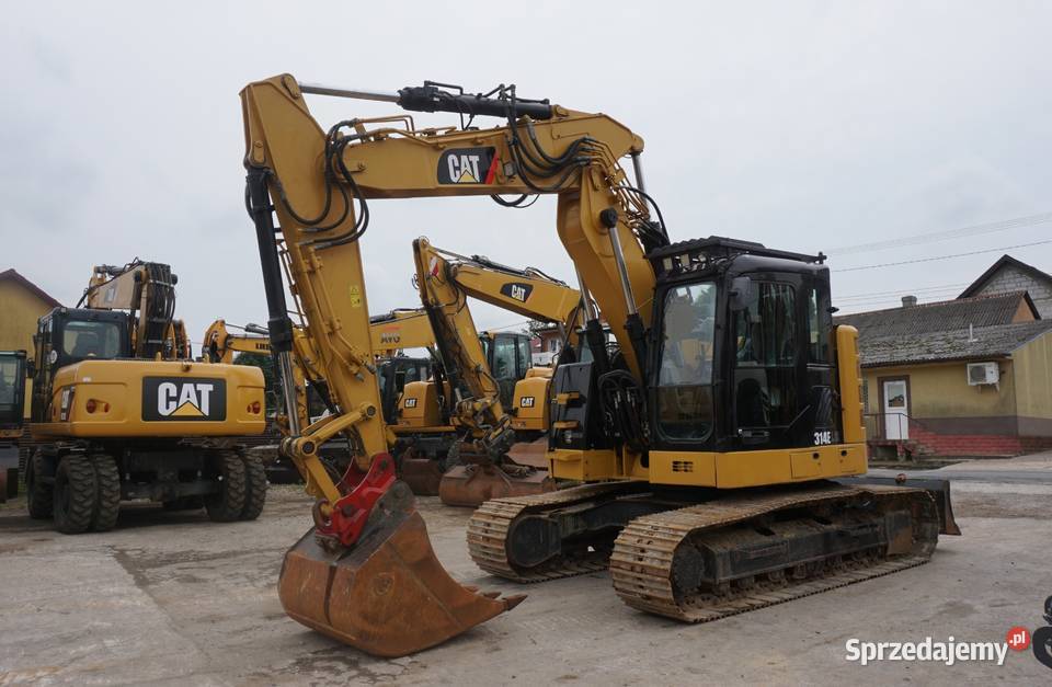 Koparka gąsienicowa CAT 314 E 2014 Jeziorko