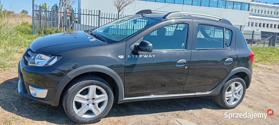 Dacia Sandero Stepway II Czarny 15 dCi 116650 Rok produkcji 2013 pomorskie Pogórze sprzedam