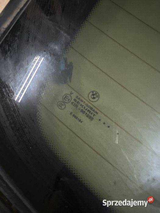 SZYBA TYLNA BMW F06 1 Tył Tylna wielkopolskie Poznań