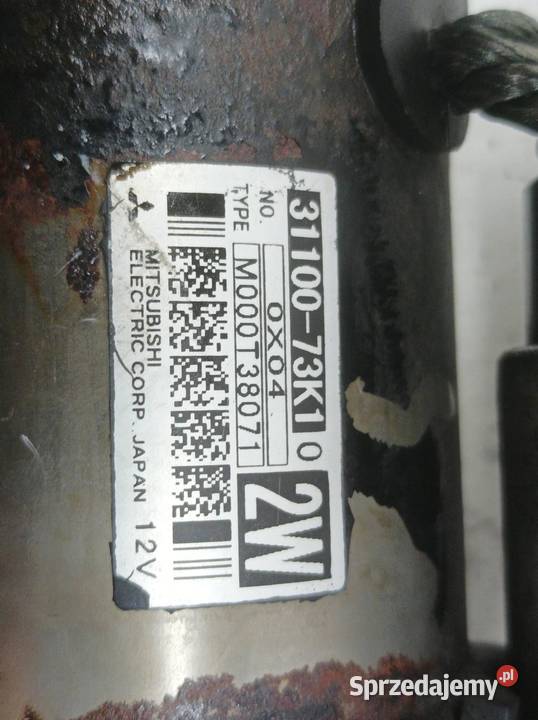 ROZRUSZNIK 3110073K102W 12 16V Suzuki Swift V osobowe