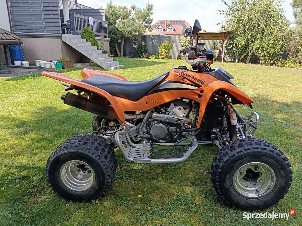 Kawasaki KFX 400 zarejstrowany quad - ATV Motoryzacja