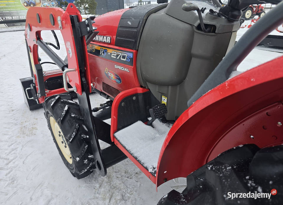 Mini traktor ciągnik rolniczy Yanmar RS270 z Lniska