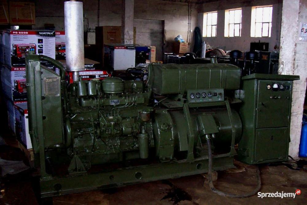 Agregat prądotwórczy 60kVA Andoria diesel S324 lubuskie Gorzów Wielkopolski