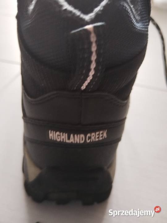 Buty firmy Highland Creek tkanina Szczecin sprzedam
