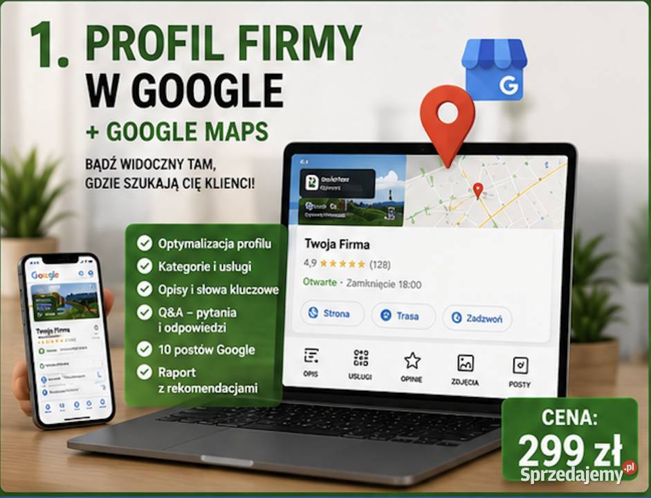 Profil Firmy Google Optymalizacja Google Maps Siedlce