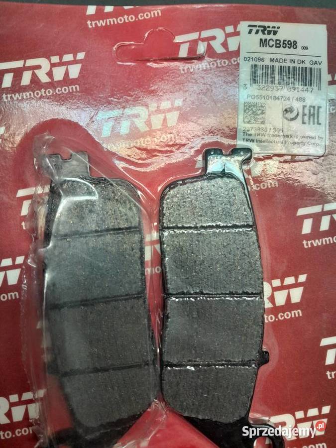 Klocki hamulcowe honda Klocki hamulcowe Motoryzacja Włocławek sprzedam