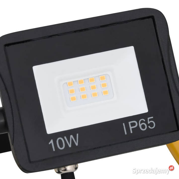 Reflektor LED z uchwytem 10 W zimne białe mazowieckie Warszawa
