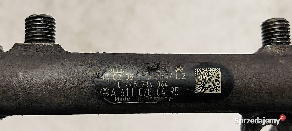 LISTWA WTRYSKOWA MERCEDES SPRINTER 904 Pozostałe Lipno sprzedam