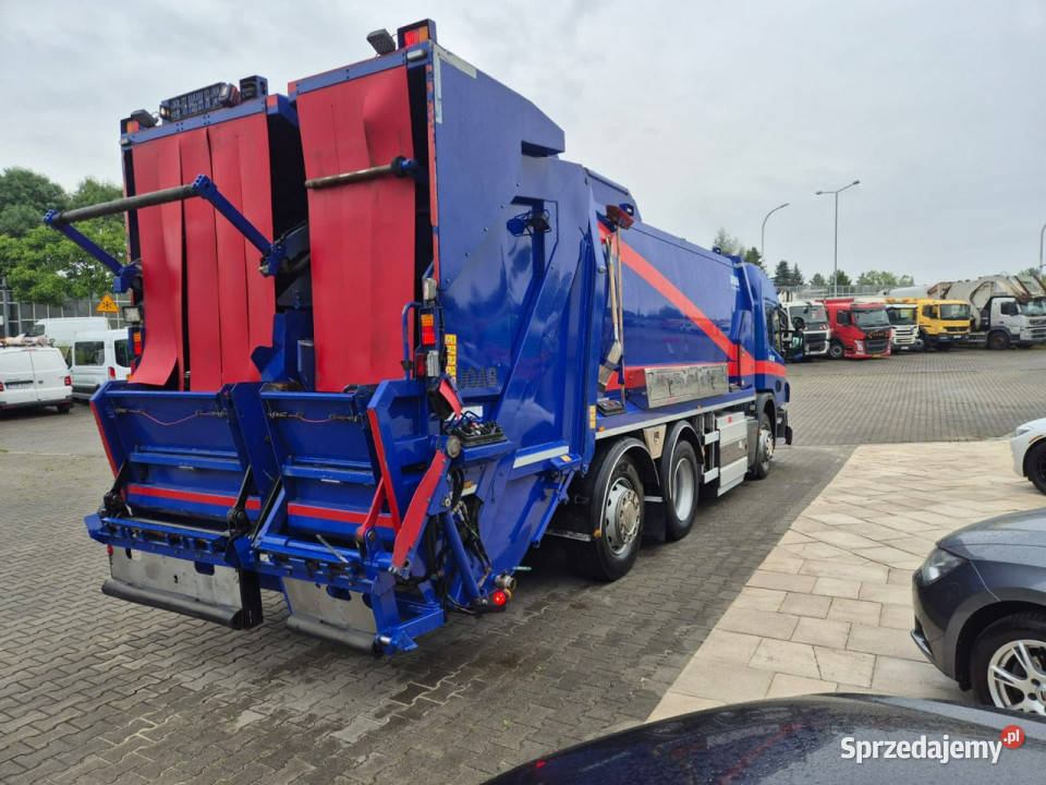 Scania P340 LB 6X2 ŚMIECIARKA 2 KOMORY JOAB Łaziska Górne
