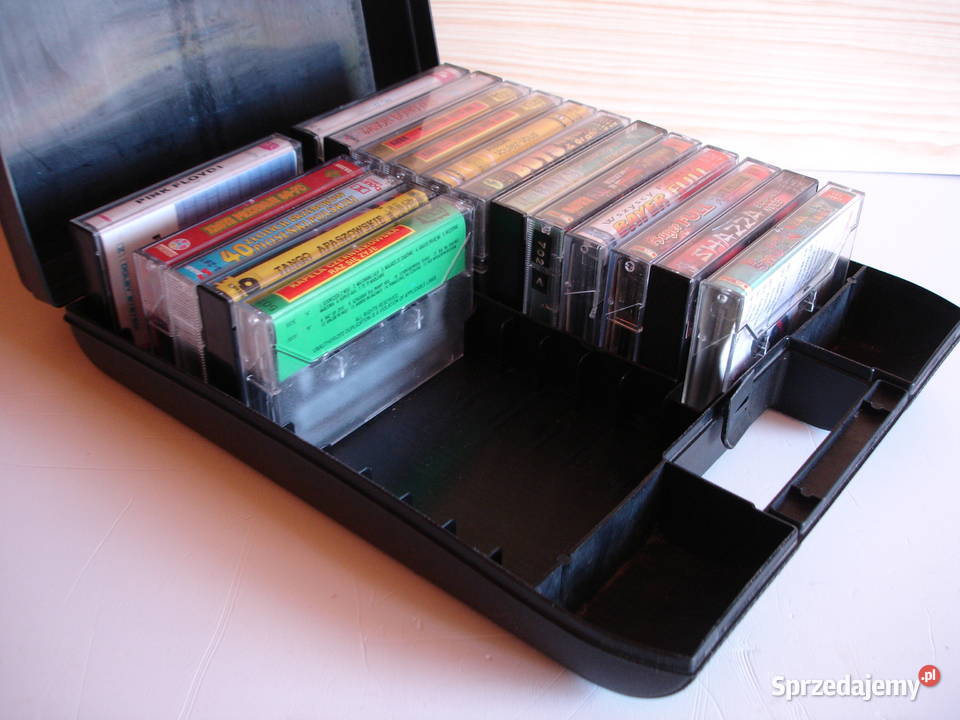 PUDEŁKO do przechowywania kaset magnetofonowych lubuskie sprzedam