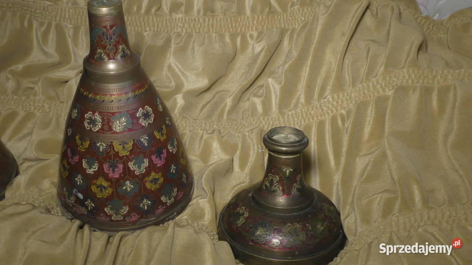 rękodzieło indyjskie malowane na brązie Warszawa