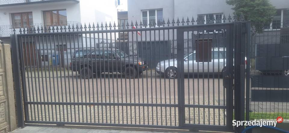 Brama z furtką przesuwna na sprzedaż RADOM Pozostałe