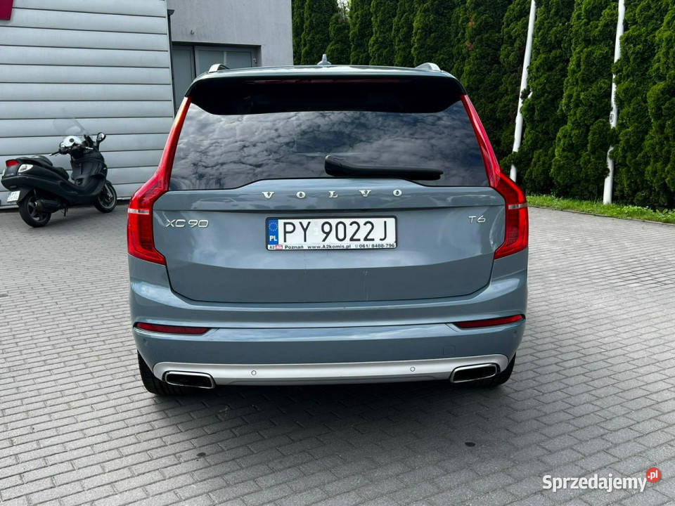 Volvo XC 90 T6 AWD 6 osobowy Zarejestrowany klimatyzacja