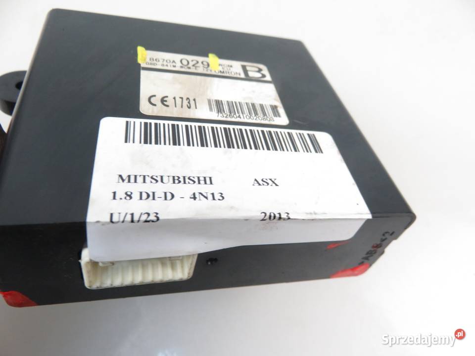 MODUŁ IMMO MITSUBISHI ASX 8670A029 sprzedam