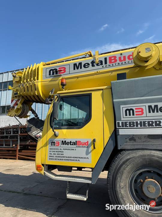 Żuraw samojezdny LIEBHERR LTM 11002 2004 nie Dźwigi, podnośniki Niechcice