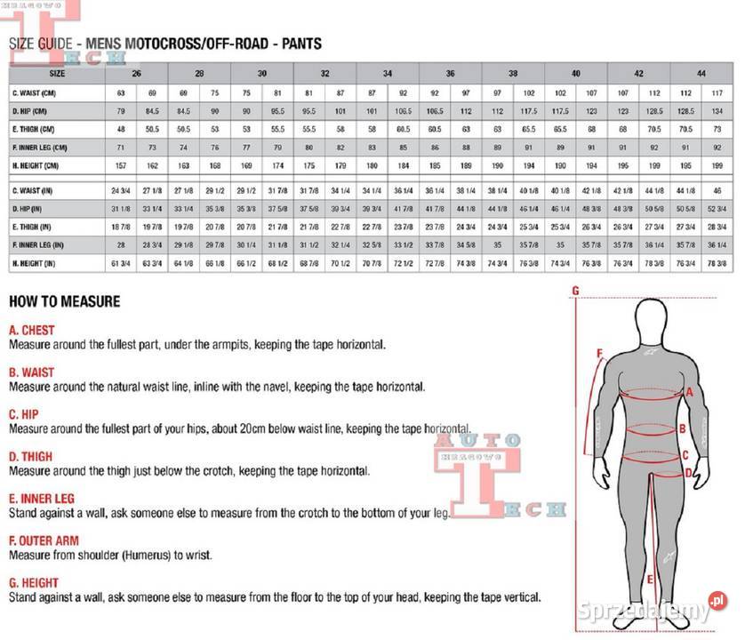 ALPINESTARS 2022 STRÓJ CROSS ENDURO FLUID 30SM warmińsko-mazurskie Mrągowo
