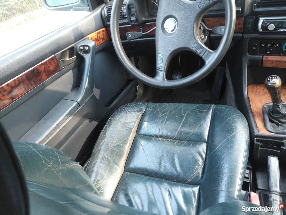 BMW E32 7 seria 30 manual LPG manualna Seria 7 Milanówek