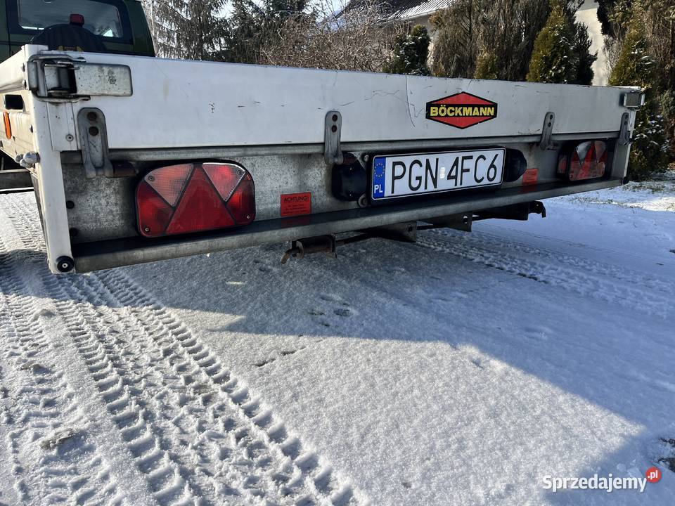 Boeckmann laweta przyczepka platforma 1500 dmc Kłecko sprzedam