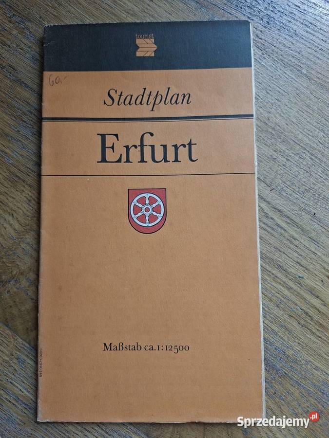 Stadtplan Erfurt 112500 Kraków