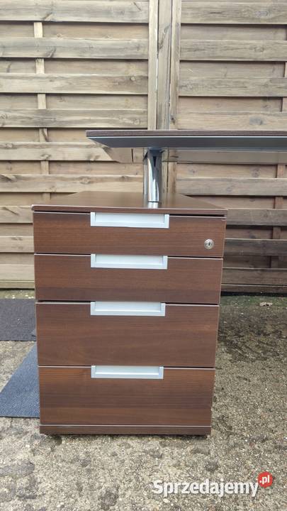 Biurko gabinetowe z dostawką i kontenerkiem Biurka Warszawa