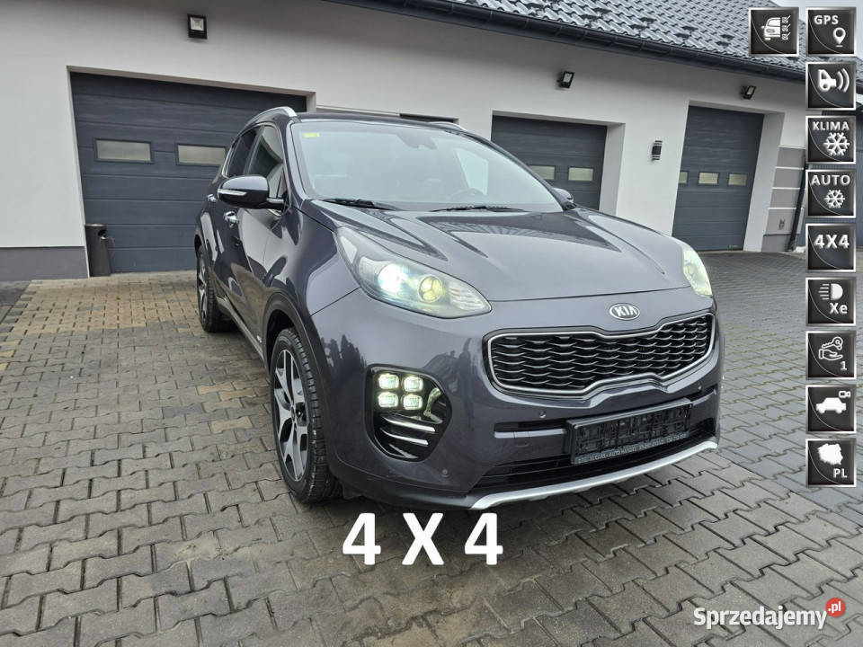 Kia Sportage 20 manual4x4GTlinekamera czujnik parkowania Żabno