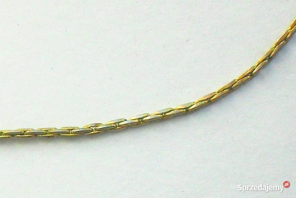 Stary delikatny metalowy łańcuszek w kolorze sprzedam
