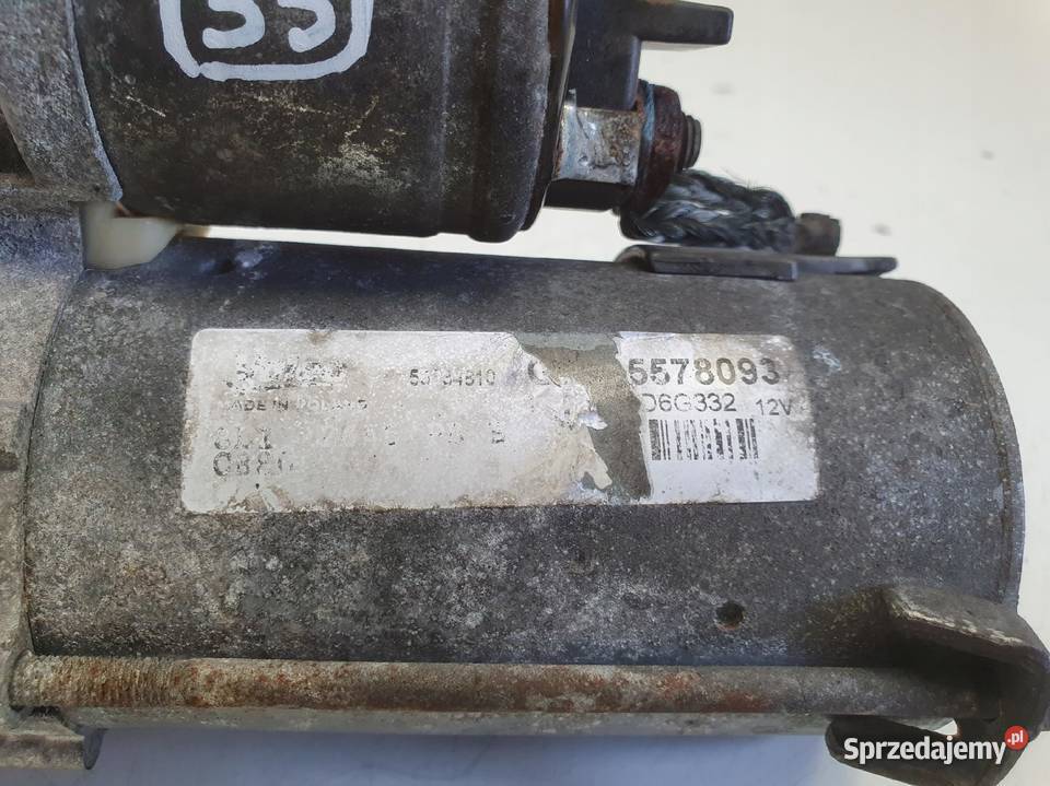 ROZRUSZNIK Opel Corsa D 13 CDTI ROZRUSZNIK osobowe Układ elektryczny silnika Chełm sprzedam