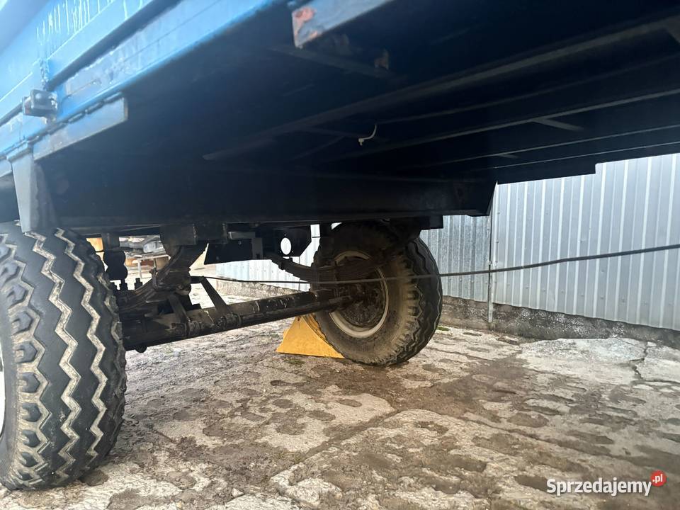 przyczepa SADOWNICZA rozrzutnik ROLNICZA 45T nieuszkodzony Annopol