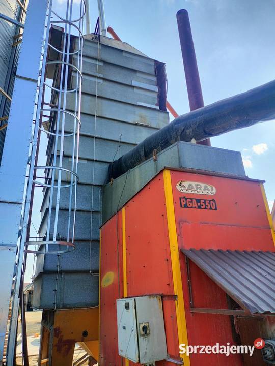 Suszarnia daszkową Araj 16 ton z piecem na słomę Partynia
