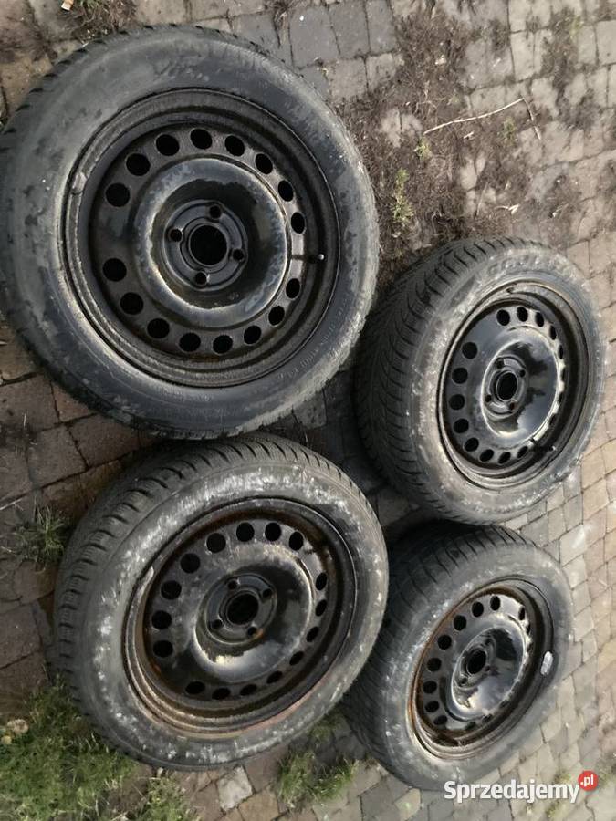 Opony Zimowe Felgami rozmiar 185x60x15 do OplaO śląskie Chorzów