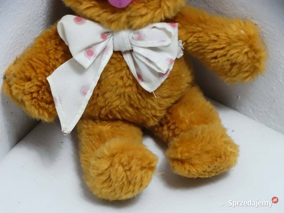 Maskotka Miś Fozzie Muppety Vintage Jim Henson Biłgoraj