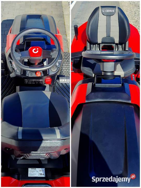 Kosiarka traktorek Cedrus CTrac 93HC1 Nowa pług Bieliny