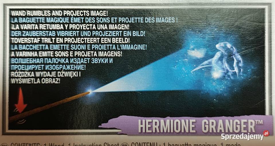 Harry Potter Różdżka Hermiony z projektorem Tarnów