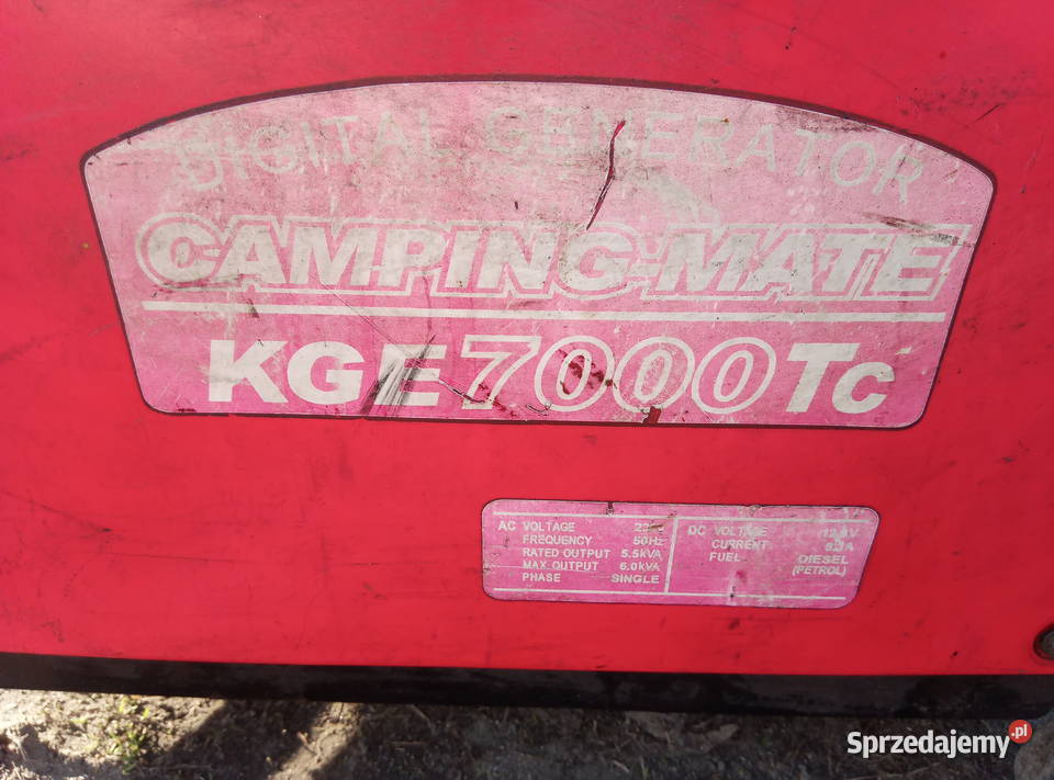 Agregat prądotwórczy Kipor Spalinowe Somonino