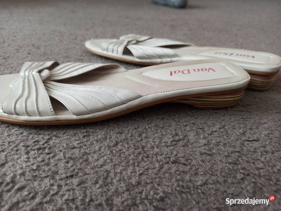 Damskie sandały klapki Van Dal skórzane rozmiar warmińsko-mazurskie Olsztyn