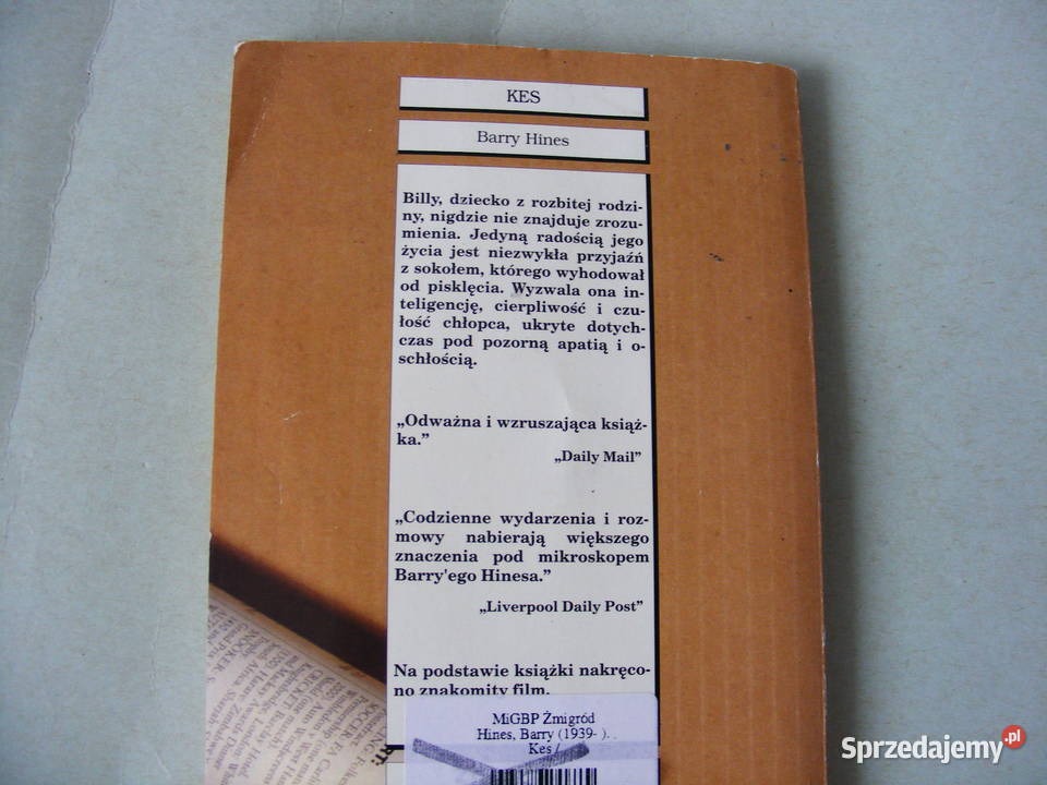 Kes Hines Serenissima Jong Moja piękna pralnia Oborniki Śląskie