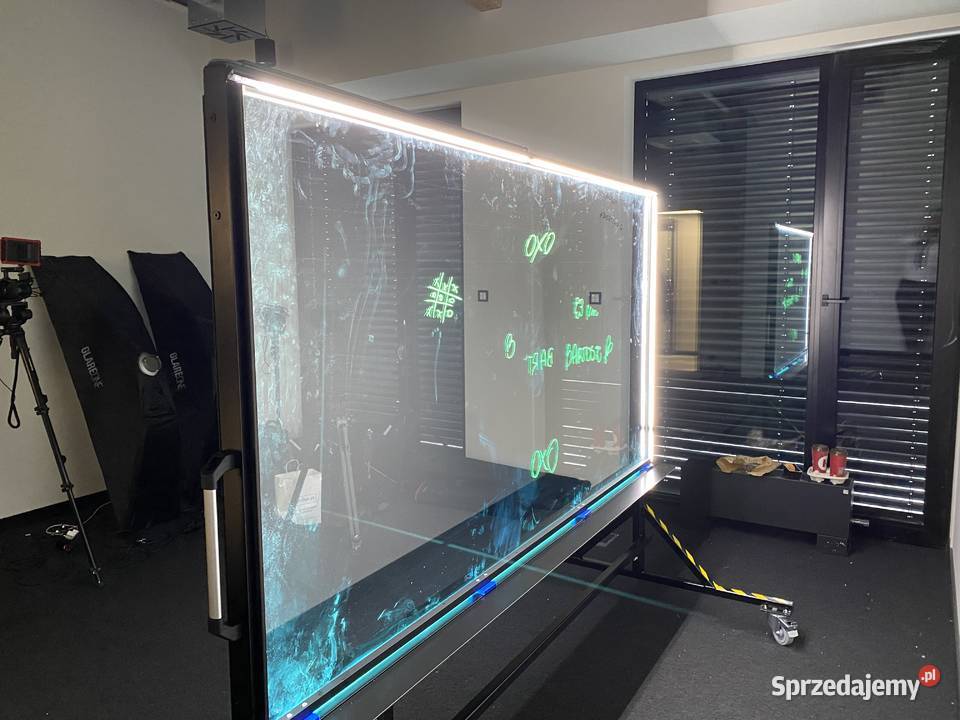 Lightboard podświetlana szklana tablica LED wielkopolskie Poznań