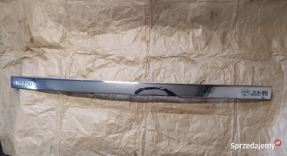 Listwa chrom mikrostyk klapy Opel Astra H III osobowe