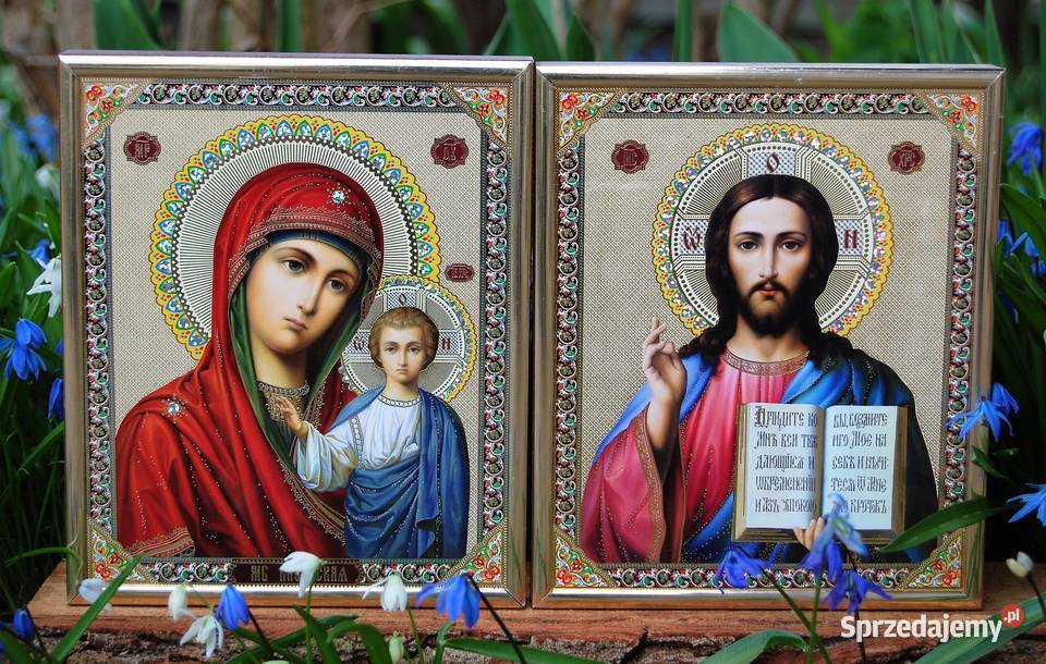 Ikona Matka Boża Kazańska Jezus Chrystus lubelskie Lublin